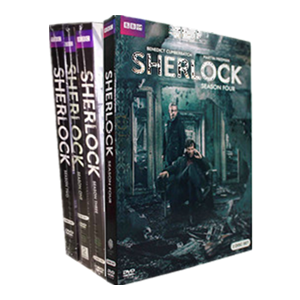 Sherlock Seasons 1-4 DVD Box Set - Click Image to Close